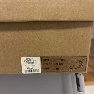 Urban Outfitters Black Ankle Boots